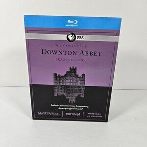 Downton‎ Abbey Blu-ray Limited Edition Seasons 1 2 & 3 Bonus Highclere Castle